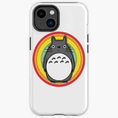 Totoro Rainbow Iphone Case Official Cow Anime Merch