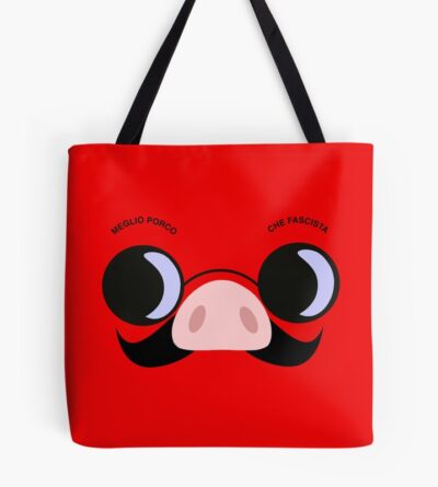 Porco Rosso Tote Bag Official Cow Anime Merch