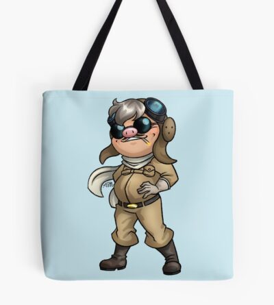 Porco Rosso Tote Bag Official Cow Anime Merch