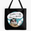 Better A Pig Than A Fascist! Tote Bag Official Cow Anime Merch