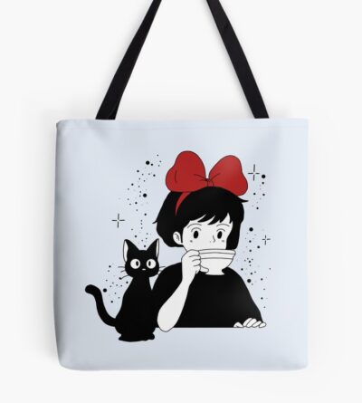 Kiki And If Black Cat Tote Bag Official Cow Anime Merch