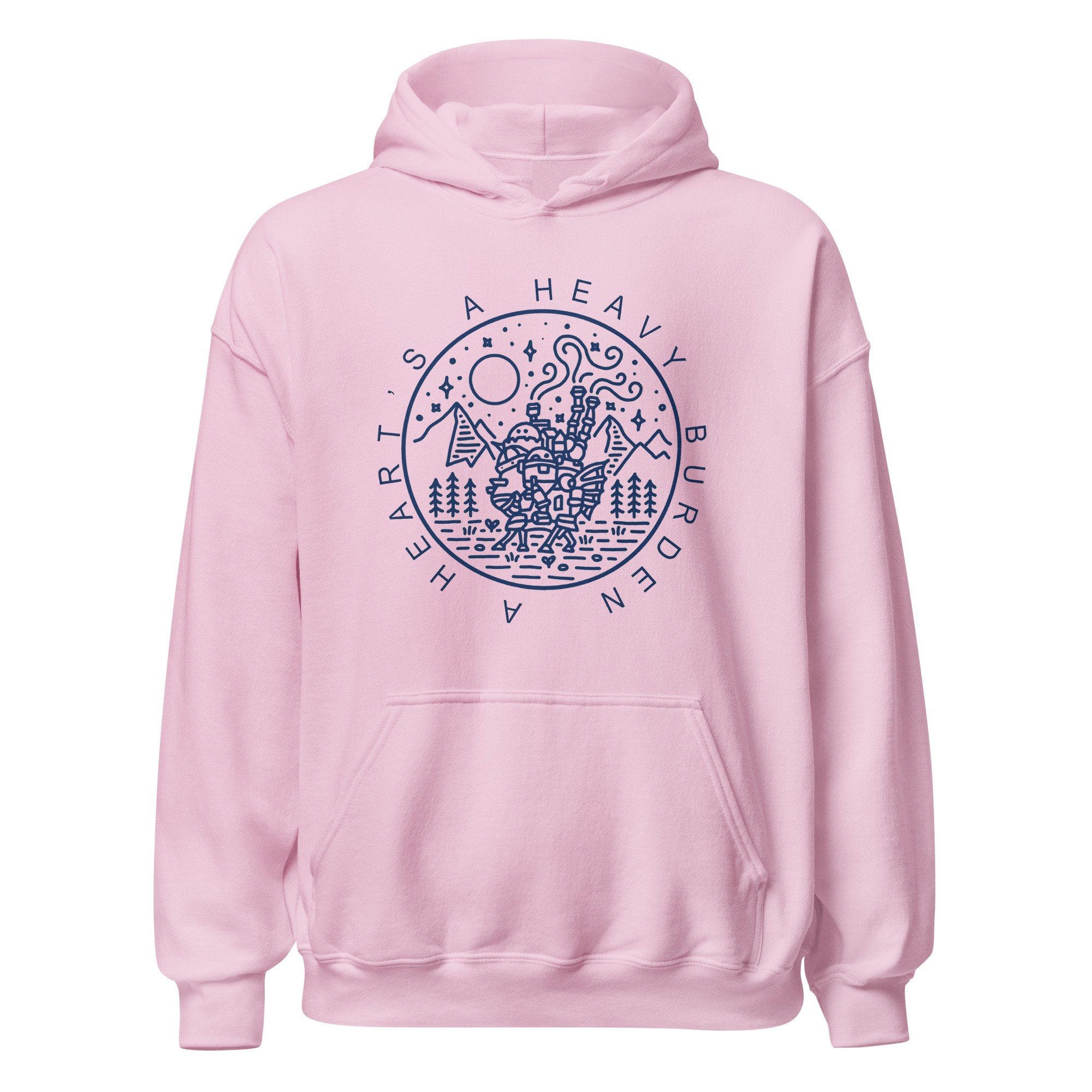 unisex heavy blend hoodie light pink front 642fa5d02b159 - Studio Ghibli Merch